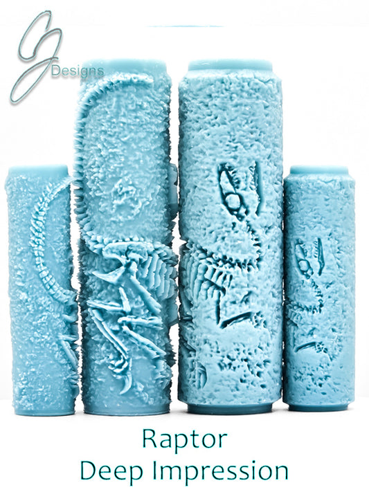 Raptor Deep Impression Texture Rollers