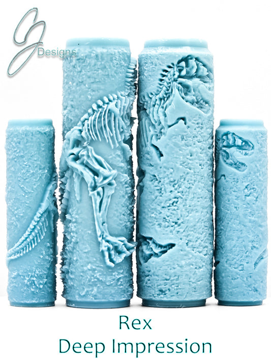 Rex Deep Impression Texture Rollers