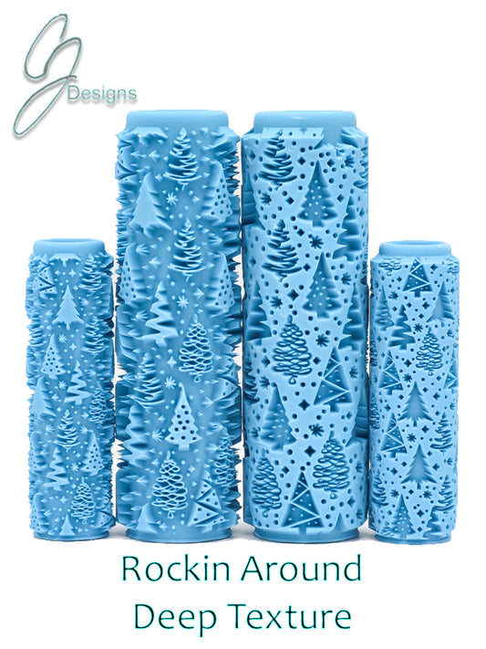 Rockin Around Deep Impression Texture Roller