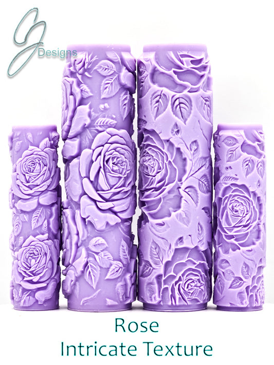 Rose Intricate Detail Texture Roller