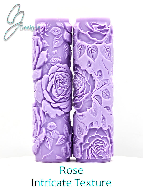 Rose Intricate Detail Texture Roller