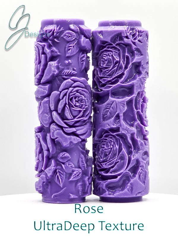 Rose Floral Collection Ultra Deep Texture Roller