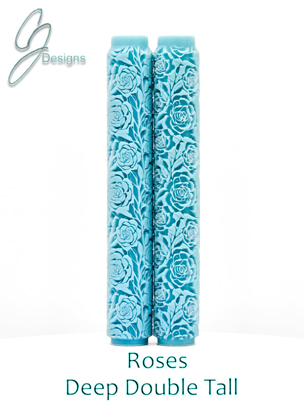Roses Deep Impression Texture Rollers