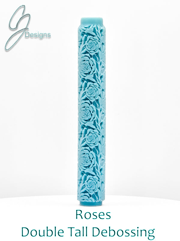 Roses Deep Impression Texture Rollers