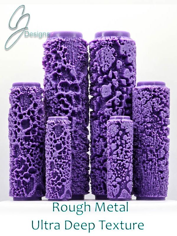 Rough Metal Elemental Collection Ultra Deep Texture Roller
