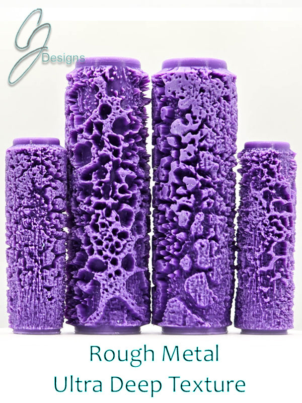 Rough Metal Elemental Collection Ultra Deep Texture Roller