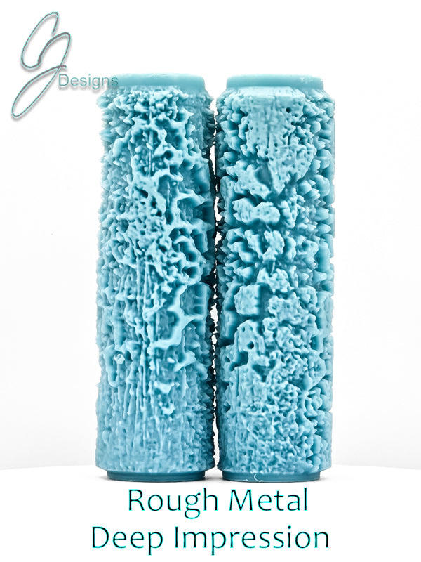 Rough Metal Deep Impression Texture Rollers