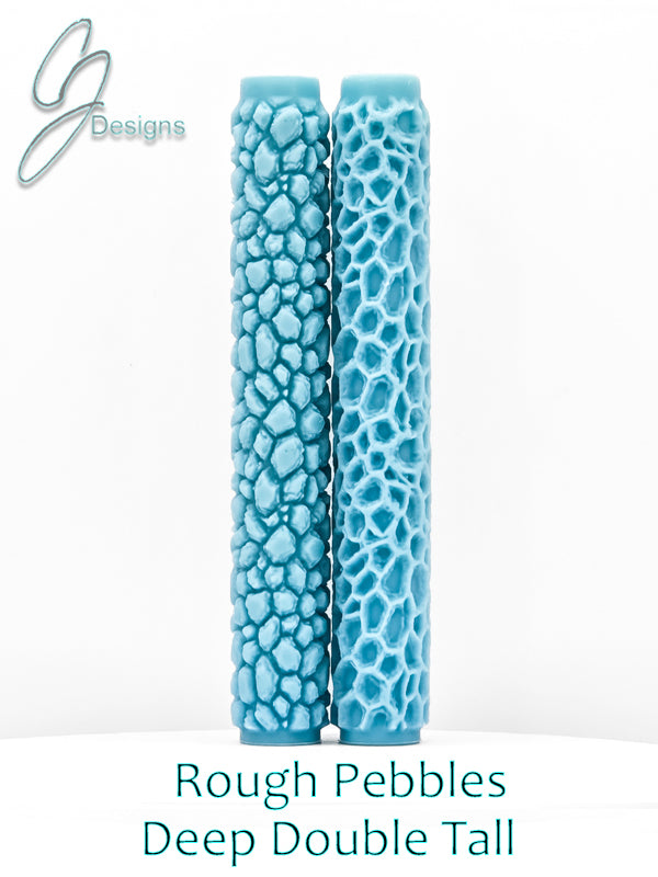 Rough Pebbles Deep Impression Texture Rollers