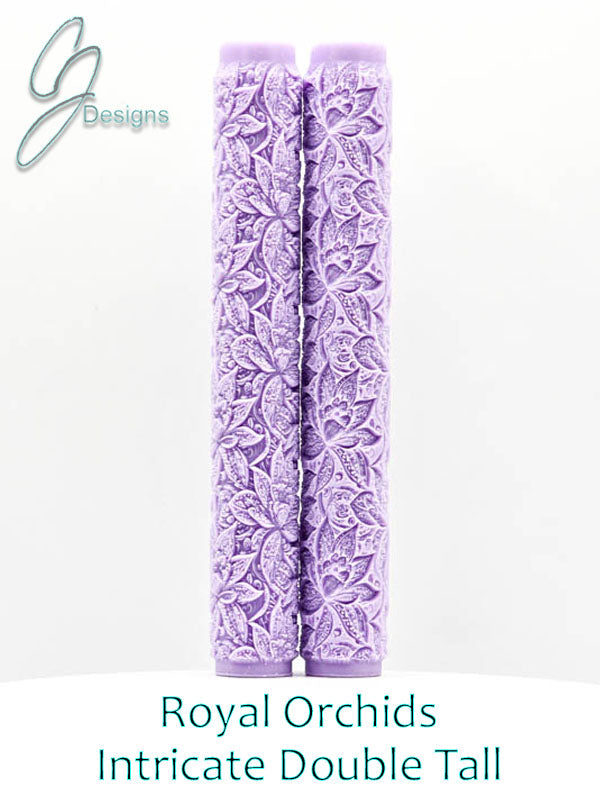 Royal Orchids Intricate Detail Texture Roller