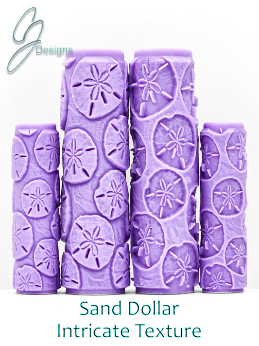 Sand Dollar Intricate Detail Texture Roller