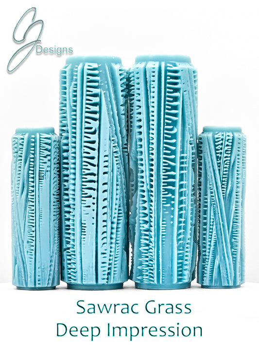 SawracGrass Impression Texture Roller