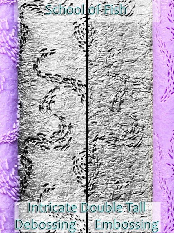 School of Fish Intricate Detail Texture Roller