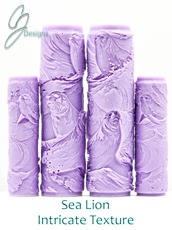 Sea Lion Intricate Detail Texture Roller
