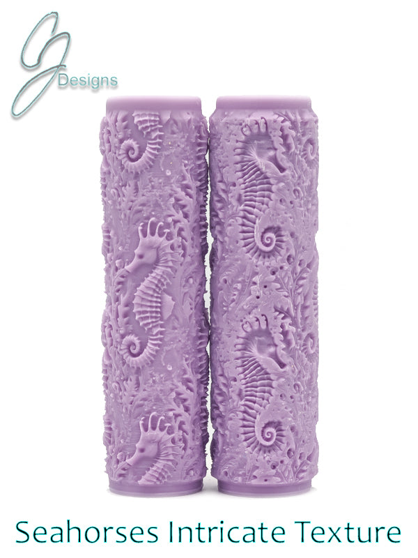 Seahorse Intricate Detail Texture Roller