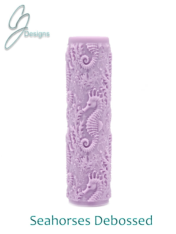Seahorse Intricate Detail Texture Roller