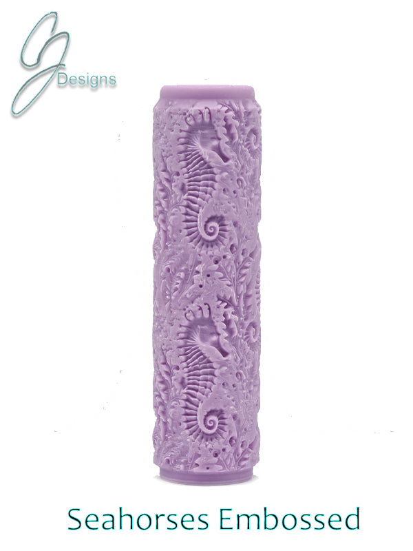 Seahorse Intricate Detail Texture Roller