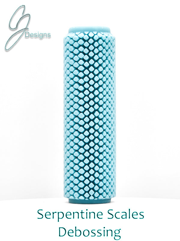 Serpentine Scales Deep Impression Texture Rollers