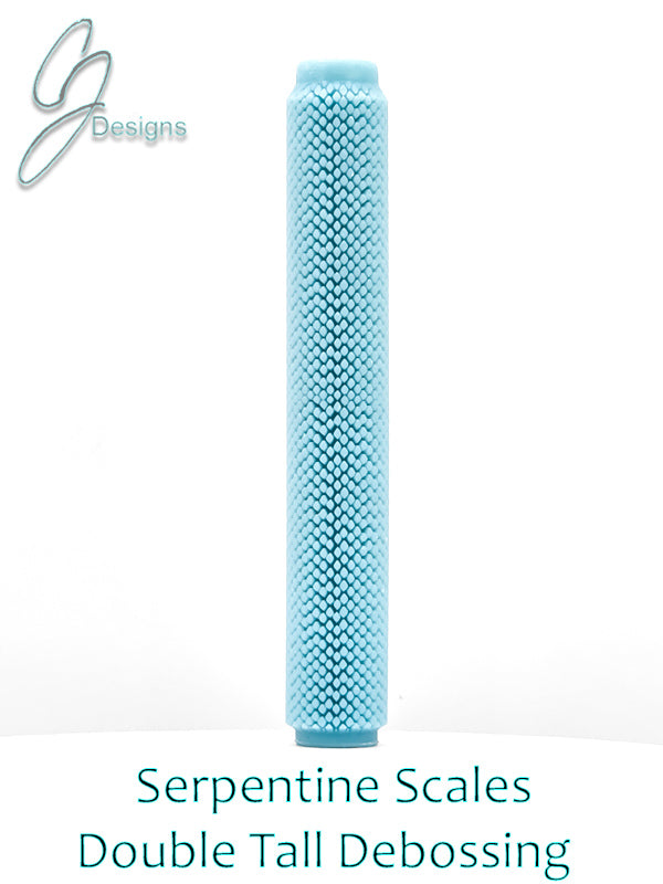 Serpentine Scales Deep Impression Texture Rollers