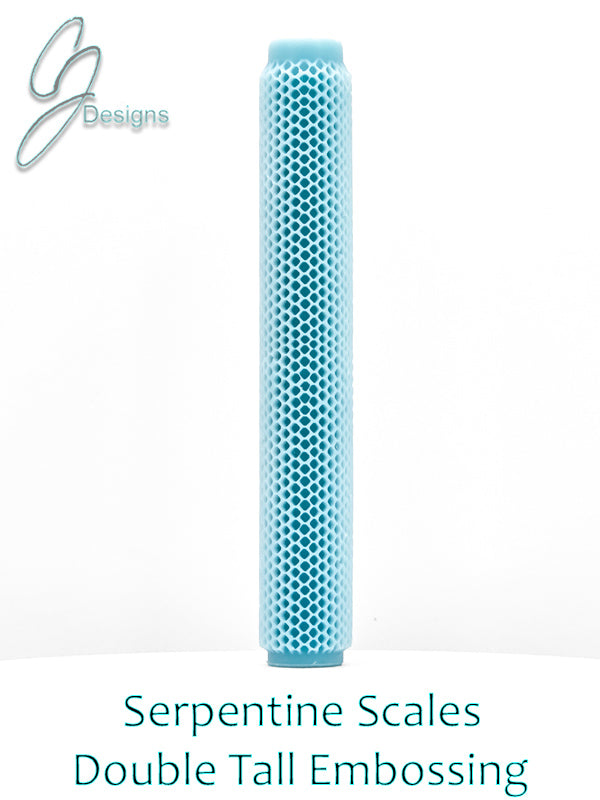 Serpentine Scales Deep Impression Texture Rollers