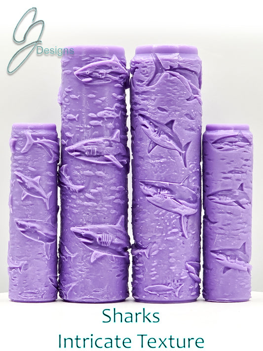 Shark Intricate Detail Texture Roller