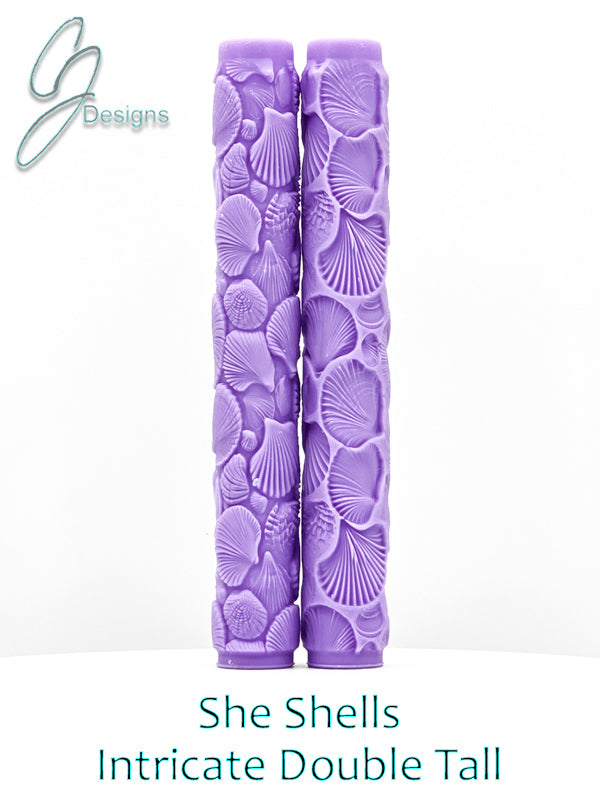 She Shells Intricate Detail Texture Roller