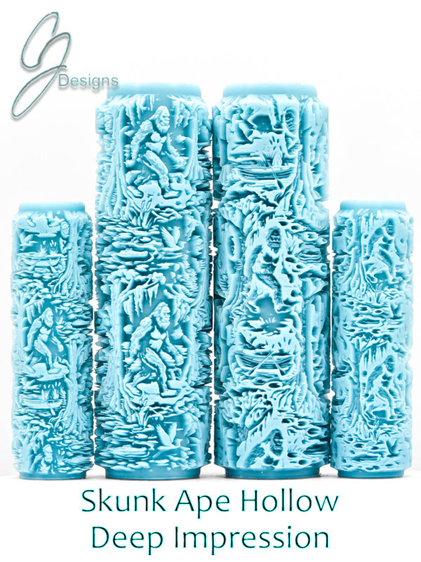 Skunk Ape Hollow Deep Impression Texture Rollers