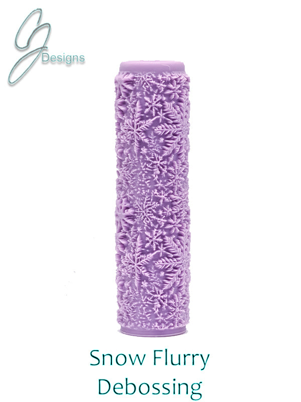 Snow Flurry Intricate Detail Texture Roller