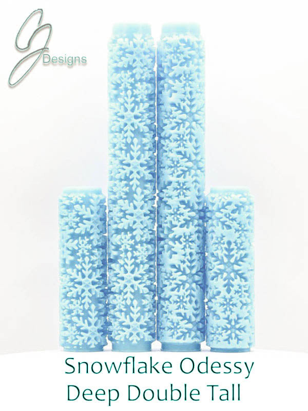 Snowflake Odessy Deep Impression Texture Roller with