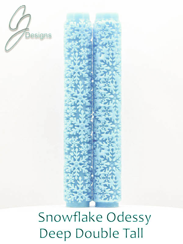 Snowflake Odessy Deep Impression Texture Roller with