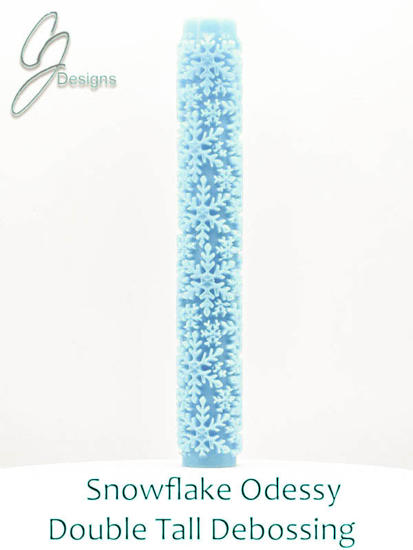 Snowflake Odessy Deep Impression Texture Roller with