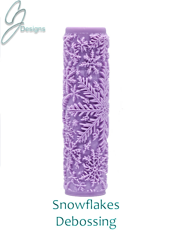 Snowflake Intricate Detail Texture Roller
