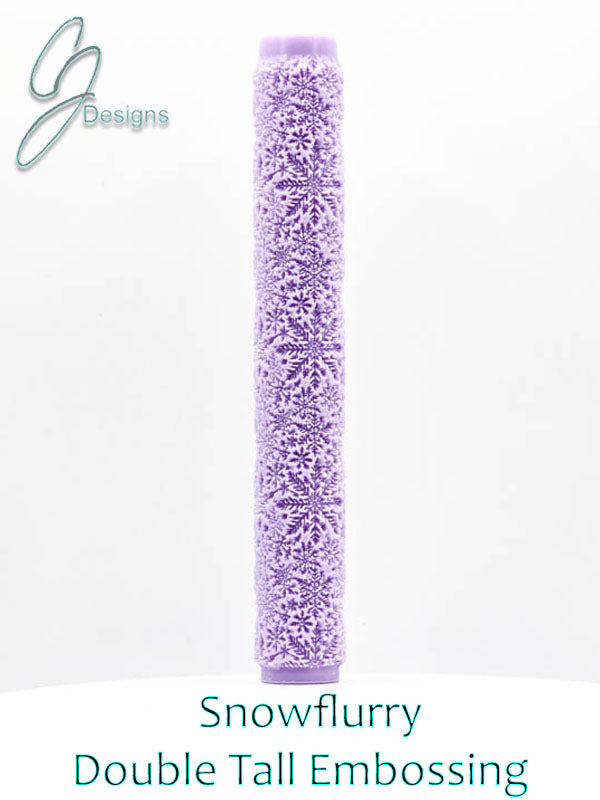 Snow Flurry Intricate Detail Texture Roller