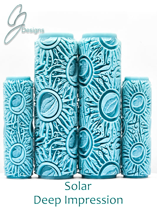 Solar Deep Impression Texture Rollers