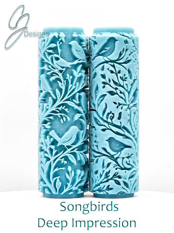 Songbirds Deep Impression Texture Rollers