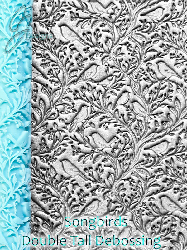 Songbirds Deep Impression Texture Rollers