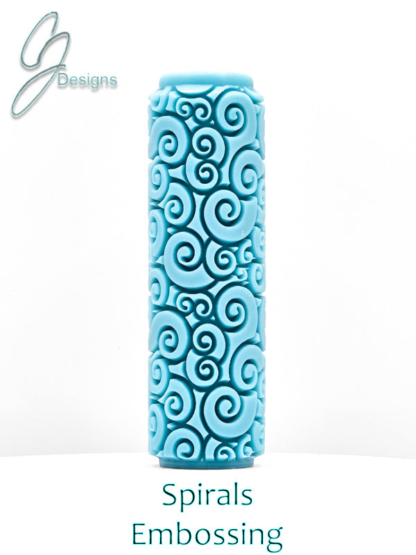 Spirals Deep Impression Texture Rollers