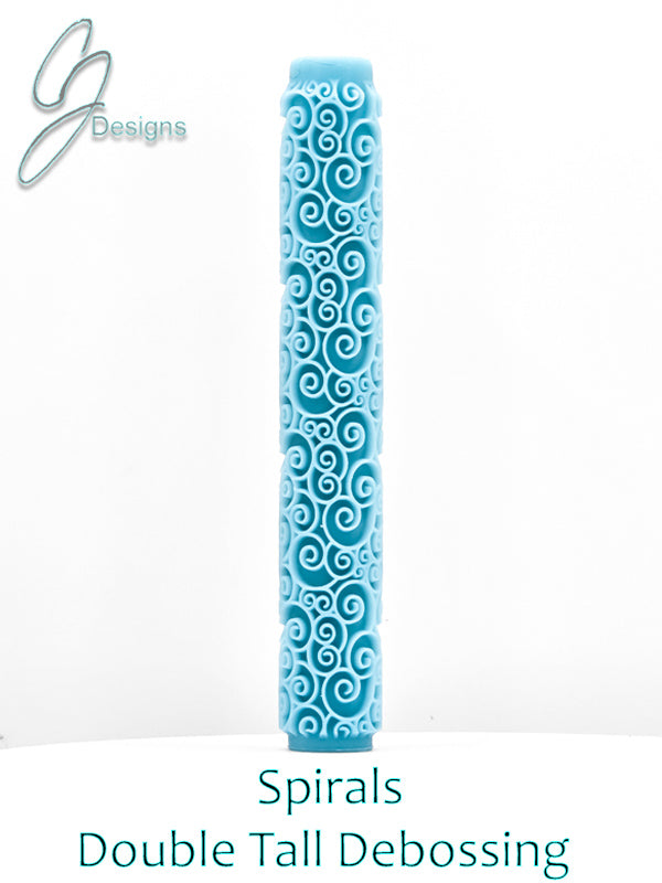 Spirals Deep Impression Texture Rollers