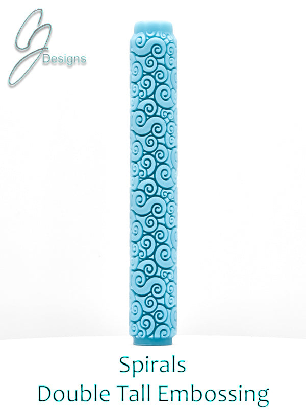 Spirals Deep Impression Texture Rollers