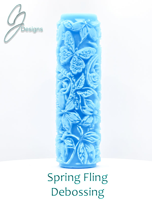 Spring Fling Deep Impression Texture Rollers