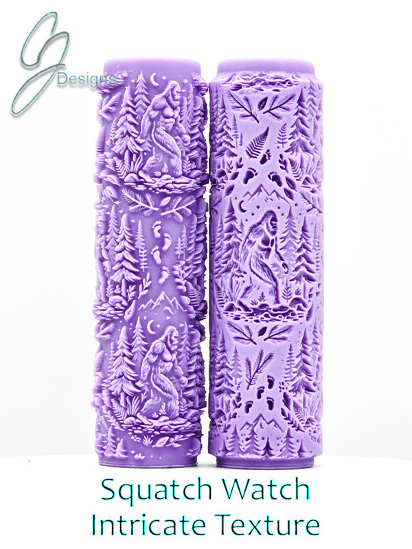 Squatch Watch Intricate Detail Texture Roller
