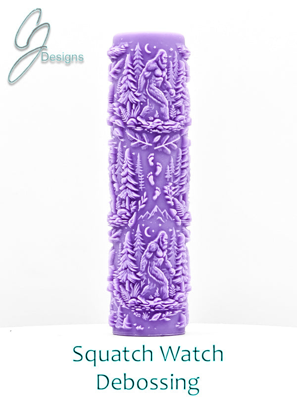 Squatch Watch Intricate Detail Texture Roller