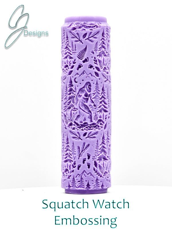 Squatch Watch Intricate Detail Texture Roller