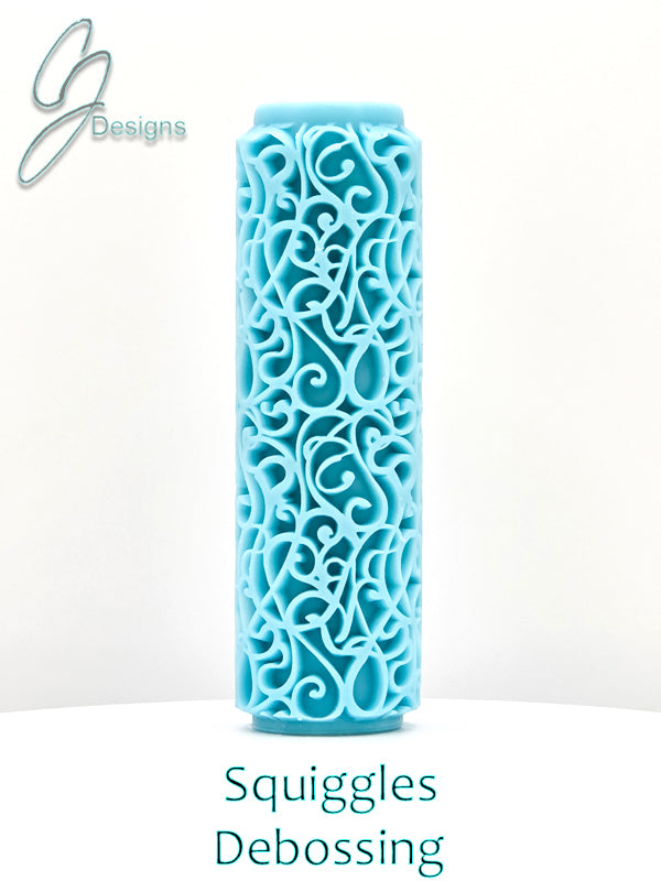 Squiggles Deep Impression Texture Rollers