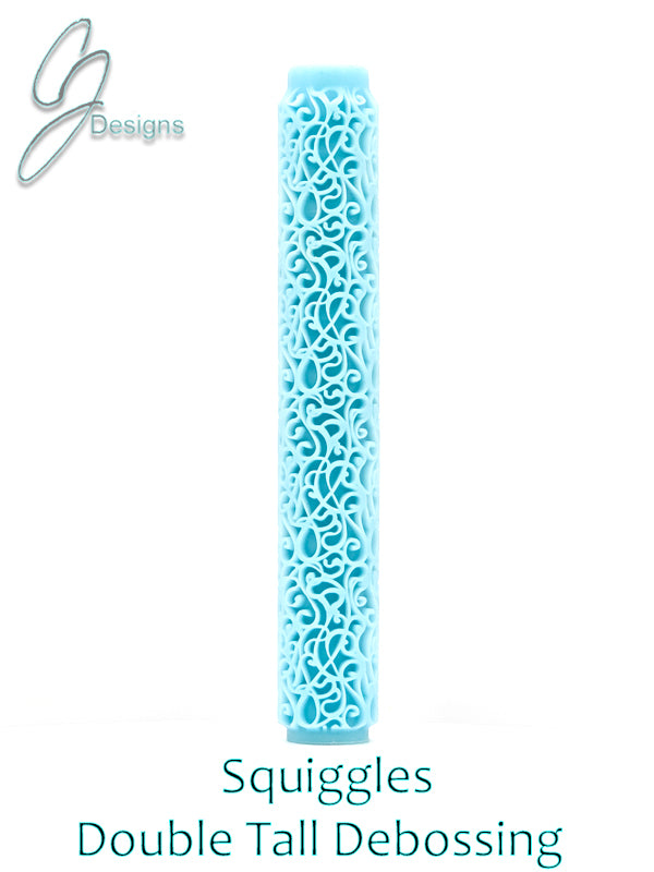 Squiggles Deep Impression Texture Rollers