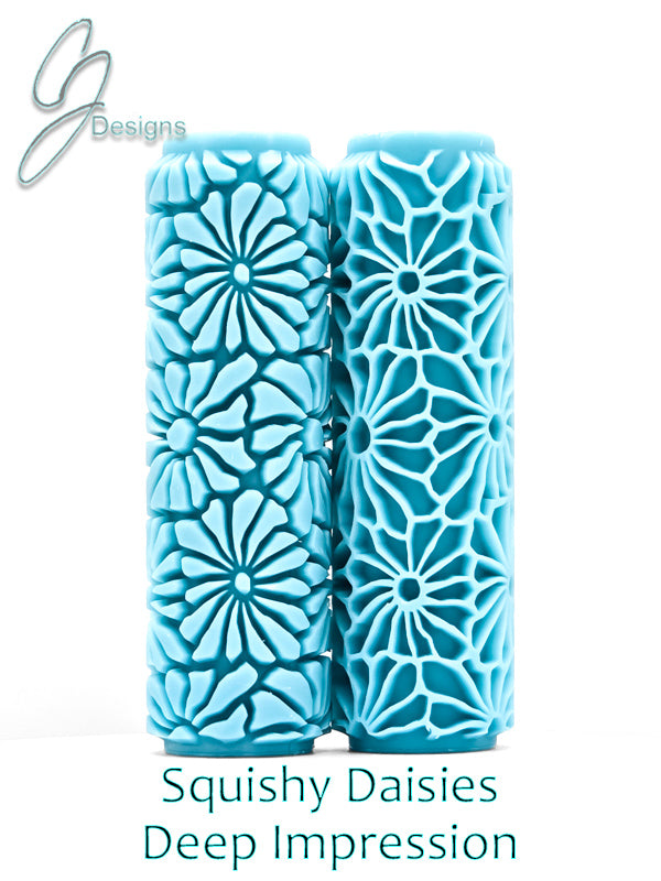Squishy Daisies Deep Impression Texture Rollers