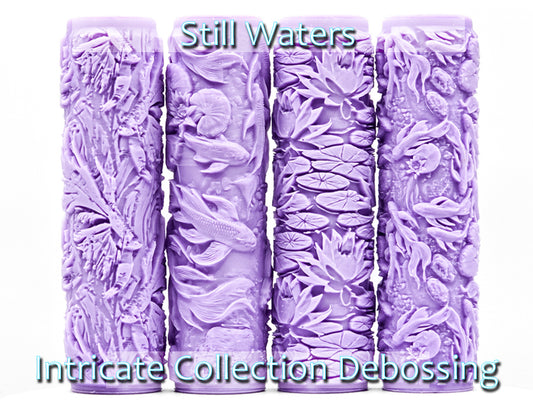 Still Waters  Collection Intricate Detail Texture Rollers