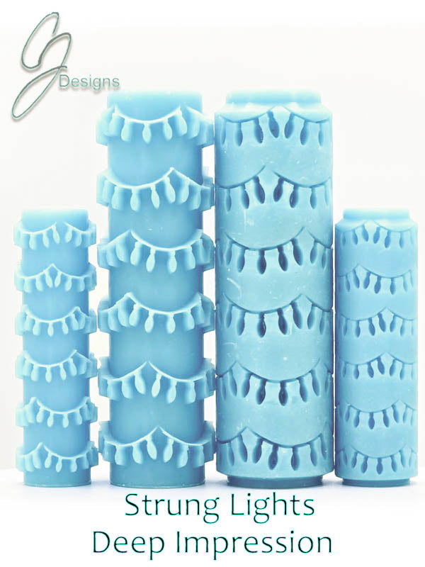 Strung Lights Deep Impression Texture Roller