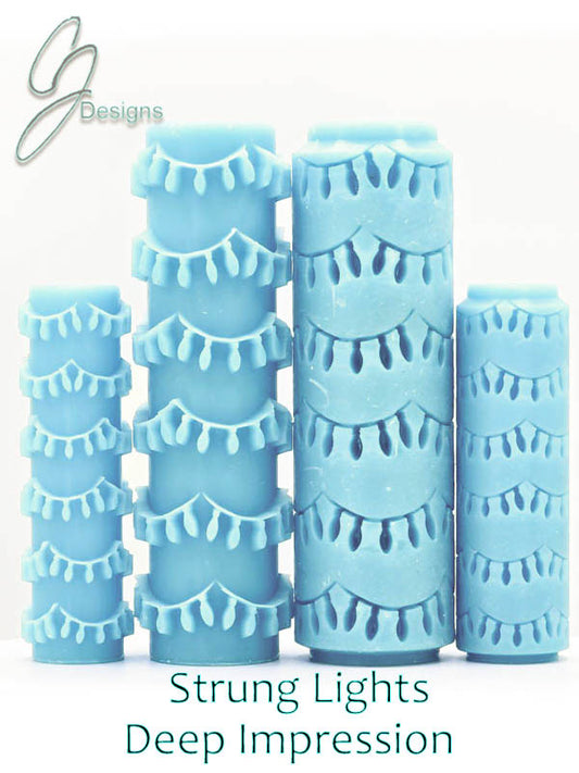 Strung Lights Deep Impression Texture Roller