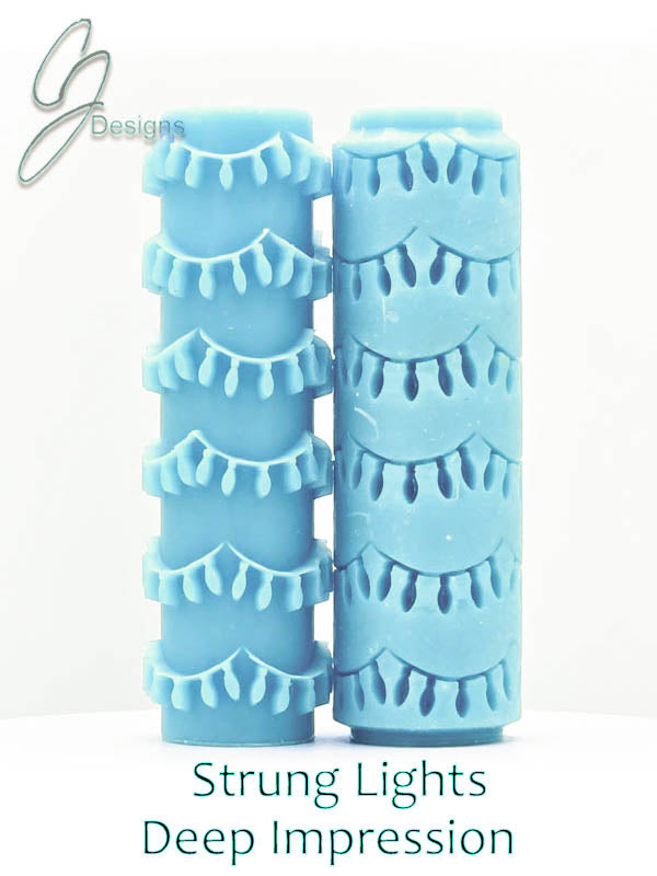 Strung Lights Deep Impression Texture Roller