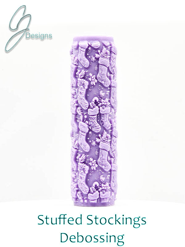 Stuffed Stockings Intricate Detail Texture Roller